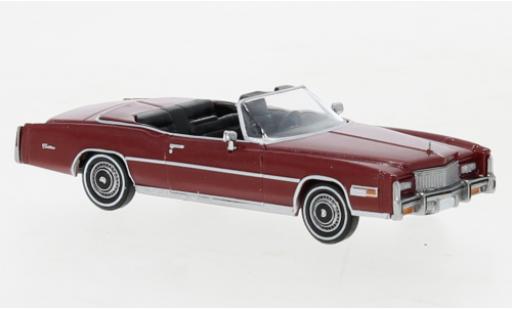 Modellautos Cadillac Eldorado 1/87 Brekina Cabrio metallise rouge foncé 1976 Cadillac Eldorado 1/87 Brekina Cabrio metallise rouge foncé 1976 modellautos