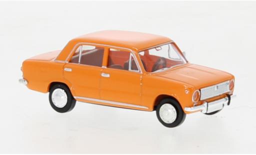 Modellautos Fiat 124 1/87 Brekina orange 1966 Fiat 124 1/87 Brekina orange 1966 modellautos