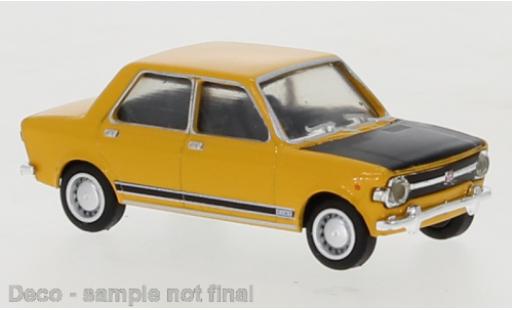 Modellautos Fiat 128 1/87 Brekina gelb/schwarz 1969 Fiat 128 1/87 Brekina gelb/schwarz 1969 modellautos