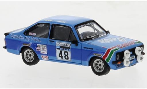Ford Escort 1/87 Brekina RS 1800 No.48 Rallye RAC Lombard 1980 modellautos