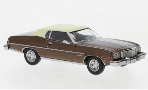 Modellautos Ford Gran Torino 1/87 Brekina metallise brun/beige 1976 Ford Gran Torino 1/87 Brekina metallise brun/beige 1976 modellautos