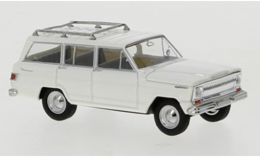 Modellautos Jeep Wagoneer 1/87 Brekina B blanche 1968 Jeep Wagoneer 1/87 Brekina B blanche 1968 modellautos