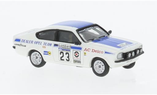 Modellautos Opel Kadett 1/87 Brekina C GT/E No.23 RAC Rallye 1976 Opel Kadett 1/87 Brekina C GT/E No.23 RAC Rallye 1976 modellautos