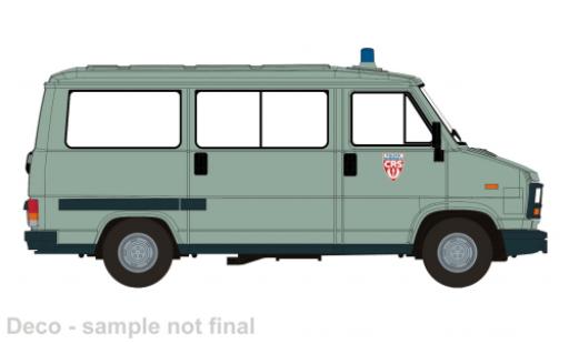 Modellautos Peugeot J5 1/87 Brekina Bus Police CRS 1982 Peugeot J5 1/87 Brekina Bus Police CRS 1982 modellautos