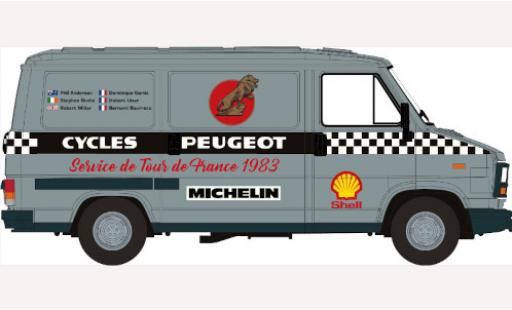 Modellautos Peugeot J5 1/87 Brekina fourgon TdF 1983 1982 Peugeot J5 1/87 Brekina fourgon TdF 1983 1982 modellautos