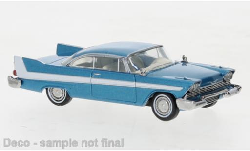 Modellautos Plymouth Fury 1/87 Brekina metallise blau 1958 Plymouth Fury 1/87 Brekina metallise blau 1958 modellautos