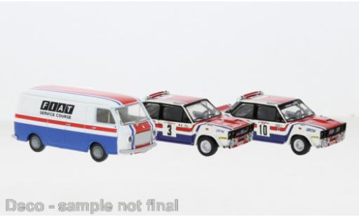 Modellautos Fiat 238 1/87 Brekina Set 131 Abarth et fourgon France Service Course 1974 Fiat 238 1/87 Brekina Set 131 Abarth et fourgon France Service Course 1974 modellautos