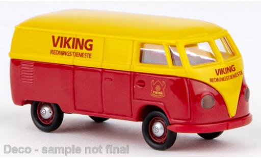 Volkswagen T1 1/87 Brekina a Kasten Viking Redningstjeneste 1950 modellautos