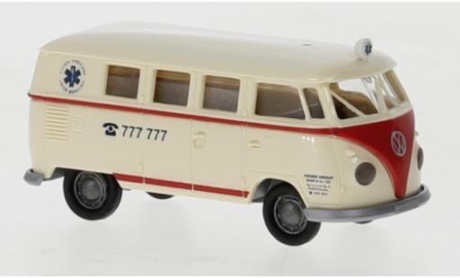 Modellautos Volkswagen T1 1/87 Brekina b camionnette Ambulance Aicher 1960 Volkswagen T1 1/87 Brekina b camionnette Ambulance Aicher 1960 modellautos