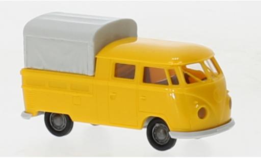 Modellautos Volkswagen T1 1/87 Brekina b Doka jaune 1960 Volkswagen T1 1/87 Brekina b Doka jaune 1960 modellautos