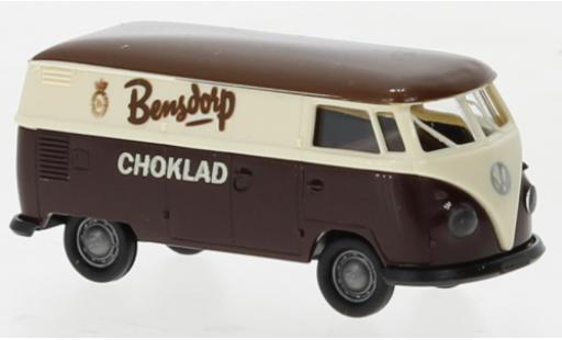 Volkswagen T1 1/87 Brekina b fourgon Bensdorp Choklad (S) 1960 modellautos