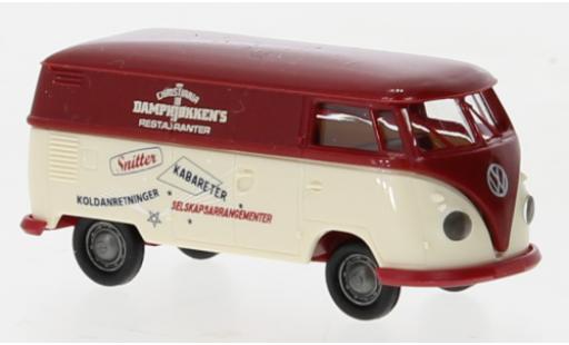 Volkswagen T1 1/87 Brekina b fourgon Christiania Restauranter 1960 modellautos