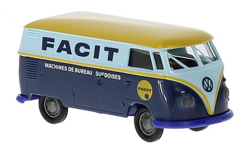 Volkswagen T1 1/87 Brekina b fourgon Facit 1960 modellautos