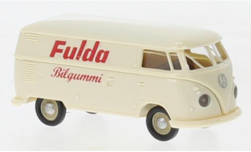 Volkswagen T1 1/87 Brekina b fourgon Fulda Bilgummi 1960 modellautos