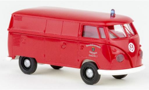 Modellautos Volkswagen T1 1/87 Brekina b fourgon pompiers Solingen 1960 Volkswagen T1 1/87 Brekina b fourgon pompiers Solingen 1960 modellautos
