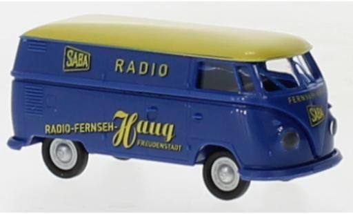 Volkswagen T1 1/87 Brekina b fourgon Saba Radio Haug 1960 modellautos