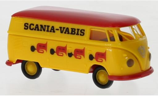Volkswagen T1 1/87 Brekina b fourgon Scania Scania Vabis 1960 modellautos