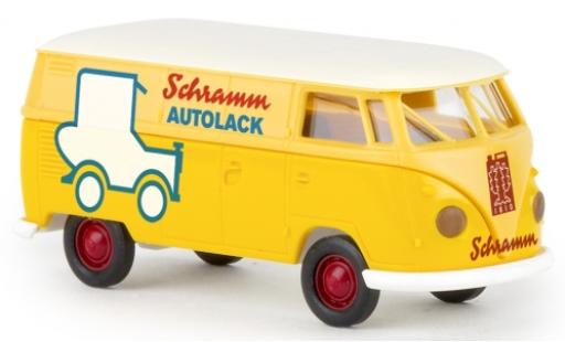 Modellautos Volkswagen T1 1/87 Brekina b fourgon Schramm Autolack Volkswagen T1 1/87 Brekina b fourgon Schramm Autolack modellautos