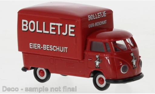 Volkswagen T1 1/87 Brekina b Großraum-wagon conteneur Bolletje 1960 modellautos