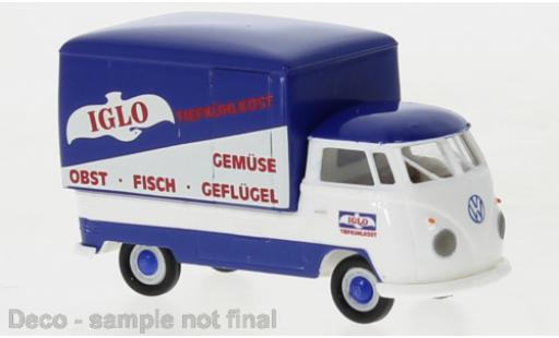 Volkswagen T1 1/87 Brekina b Großraum-wagon conteneur Iglo 1960 modellautos