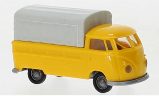 Modellautos Volkswagen T1 1/87 Brekina b plateforme jaune 1960 Volkswagen T1 1/87 Brekina b plateforme jaune 1960 modellautos