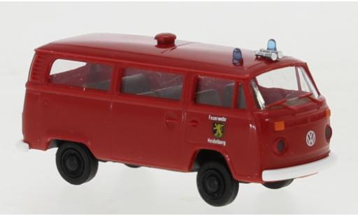 Modellautos Volkswagen T2 1/87 Brekina camionnette pompiers Heidelberg 1972 Volkswagen T2 1/87 Brekina camionnette pompiers Heidelberg 1972 modellautos