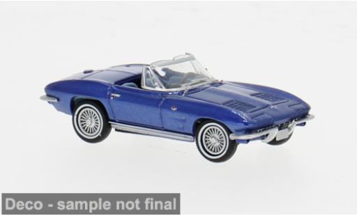 Modellautos Chevrolet Corvette 1/87 Brekina C2 Cabrio metallise blau 1962 1:87 Chevrolet Corvette 1/87 Brekina C2 Cabrio metallise blau 1962 1:87 modellautos