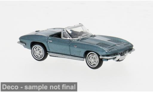 Modellautos Chevrolet Corvette 1/87 Brekina C2 Cabrio metallise grün 1962 1:87 Chevrolet Corvette 1/87 Brekina C2 Cabrio metallise grün 1962 1:87 modellautos