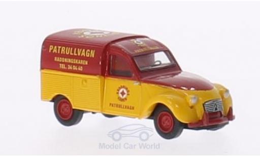 Modellautos Citroen 2CV 1/87 Brekina AZU Patrullvagn (S) Citroen 2CV 1/87 Brekina AZU Patrullvagn (S) modellautos