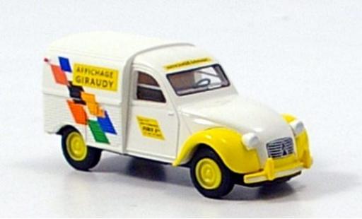 Modellautos Citroen 2CV 1/87 Brekina Kasten Giraudy Citroen 2CV 1/87 Brekina Kasten Giraudy modellautos