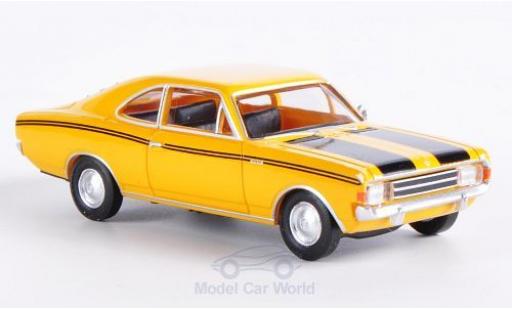 Modellautos Opel Rekord 1/87 Brekina C Coupe gelb/schwarz Opel Rekord 1/87 Brekina C Coupe gelb/schwarz modellautos
