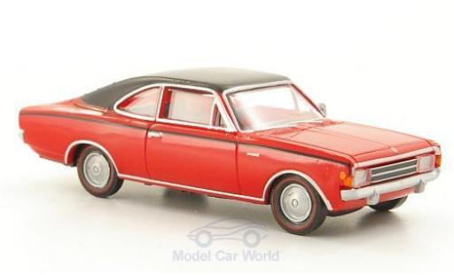 Modellautos Opel Rekord 1/87 Brekina C Coupe rot/schwarz Opel Rekord 1/87 Brekina C Coupe rot/schwarz modellautos