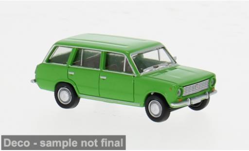 Modellautos Fiat 124 1/87 Brekina Familiare grün 1966 1:87 Fiat 124 1/87 Brekina Familiare grün 1966 1:87 modellautos