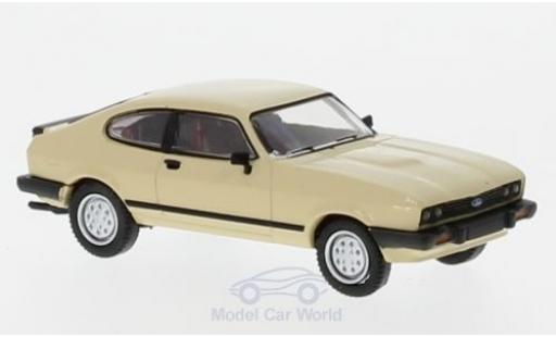 Modellautos Ford Capri 1/87 Brekina MKIII beige 1981 Ford Capri 1/87 Brekina MKIII beige 1981 modellautos