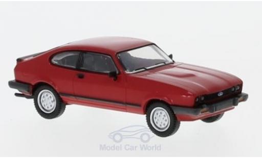 Modellautos Ford Capri 1/87 Brekina MKIII rot 1981 Ford Capri 1/87 Brekina MKIII rot 1981 modellautos