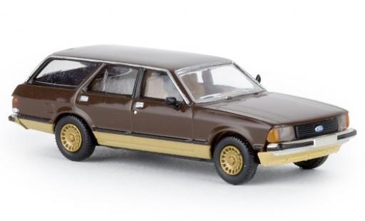 Modellautos Ford Granada 1/87 Brekina II Turnier braun 1977 modéle spécial Ford Granada 1/87 Brekina II Turnier braun 1977 modéle spécial modellautos