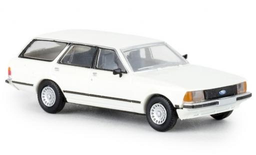 Modellautos Ford Granada 1/87 Brekina II Turnier weiss 1977 TD Ford Granada 1/87 Brekina II Turnier weiss 1977 TD modellautos