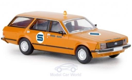 Modellautos Ford Granada 1/87 Brekina MKII Turnier Streckensicherung 1977 Ford Granada 1/87 Brekina MKII Turnier Streckensicherung 1977 modellautos