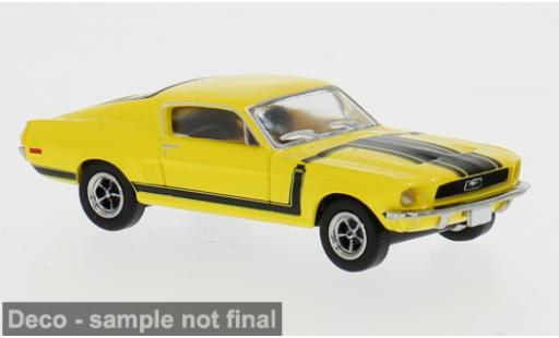 Ford Mustang 1/87 Brekina Fastback gelb 1968 1:87 modellautos