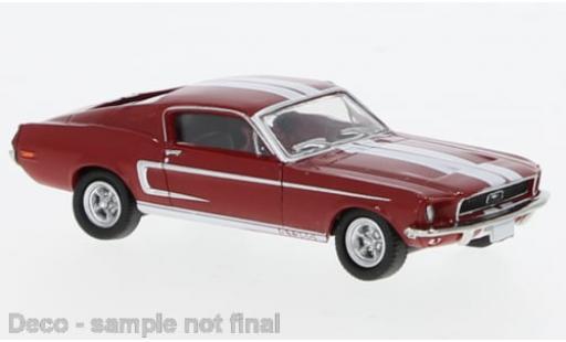 Ford Mustang 1/87 Brekina GT 350 Fastback rot/weiss 1968 1:87 modellautos