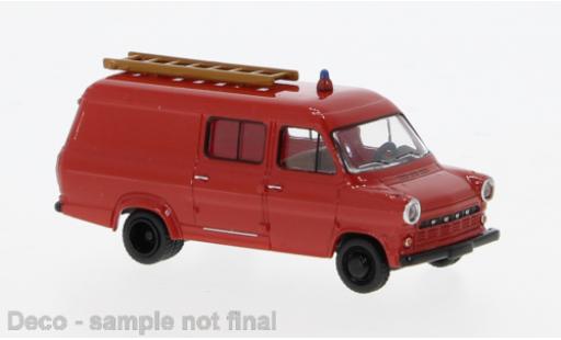 Modellautos Ford Transit 1/87 Brekina rot/schwarz Feuerwehr 1970 1:87 Ford Transit 1/87 Brekina rot/schwarz Feuerwehr 1970 1:87 modellautos