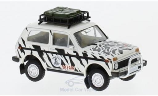 Modellautos Lada Niva 1/87 Brekina Namib Tours mit Dachgepäck Lada Niva 1/87 Brekina Namib Tours mit Dachgepäck modellautos
