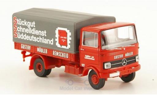 Modellautos Mercedes LP 608 1/87 Brekina Gustav Mäuler Remscheid PP-LKW MS Mercedes LP 608 1/87 Brekina Gustav Mäuler Remscheid PP-LKW MS modellautos