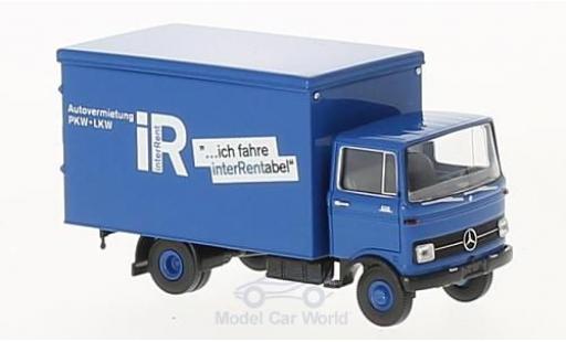 Modellautos Mercedes LP 608 1/87 Brekina Koffer InterRent-Autovermietung Mercedes LP 608 1/87 Brekina Koffer InterRent-Autovermietung modellautos