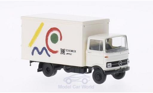 Mercedes LP 608 1/87 Brekina Koffer Schenker Arttrans (modern) modellautos