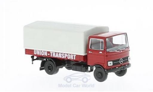 Modellautos Mercedes LP 608 1/87 Brekina Union Transport Pritsche-Plane Mercedes LP 608 1/87 Brekina Union Transport Pritsche-Plane modellautos