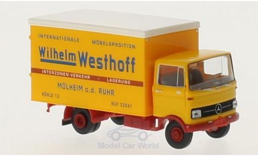 Modellautos Mercedes LP 608 1/87 Brekina Wilhelm Westhoff Koffer Mercedes LP 608 1/87 Brekina Wilhelm Westhoff Koffer modellautos