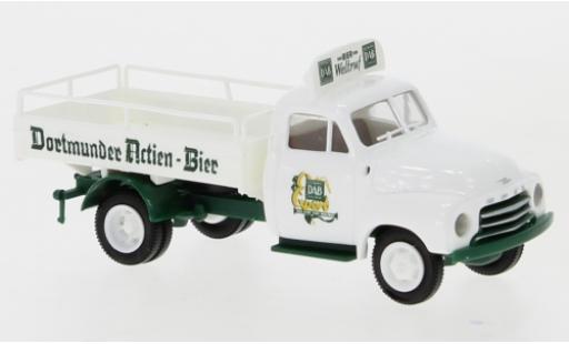Opel Blitz 1/87 Brekina Bierpritsche Dortmunder Actien-Bier 1952 modellautos