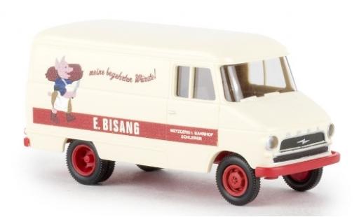 Opel Blitz 1/87 Brekina Kasten A E. Bisang 1959 modellautos