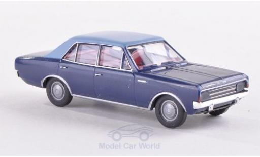 Modellautos Opel Rekord 1/87 Brekina C blau/blau Opel Rekord 1/87 Brekina C blau/blau modellautos